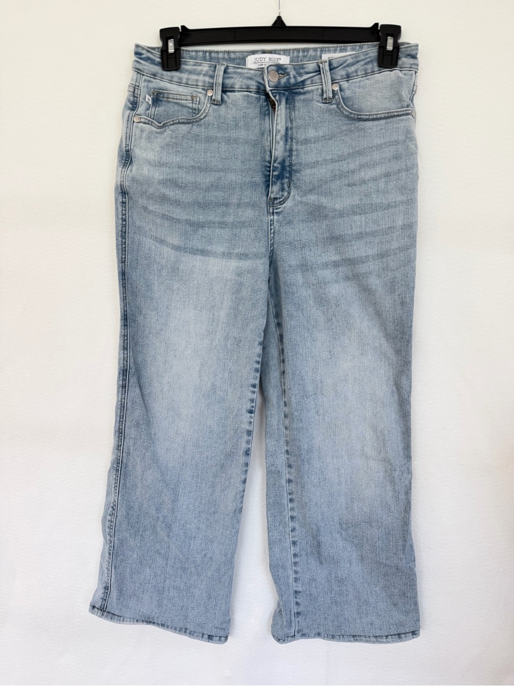 Judy Blue Light Blue Straight Fit Jeans *altered length to 24" inseam*